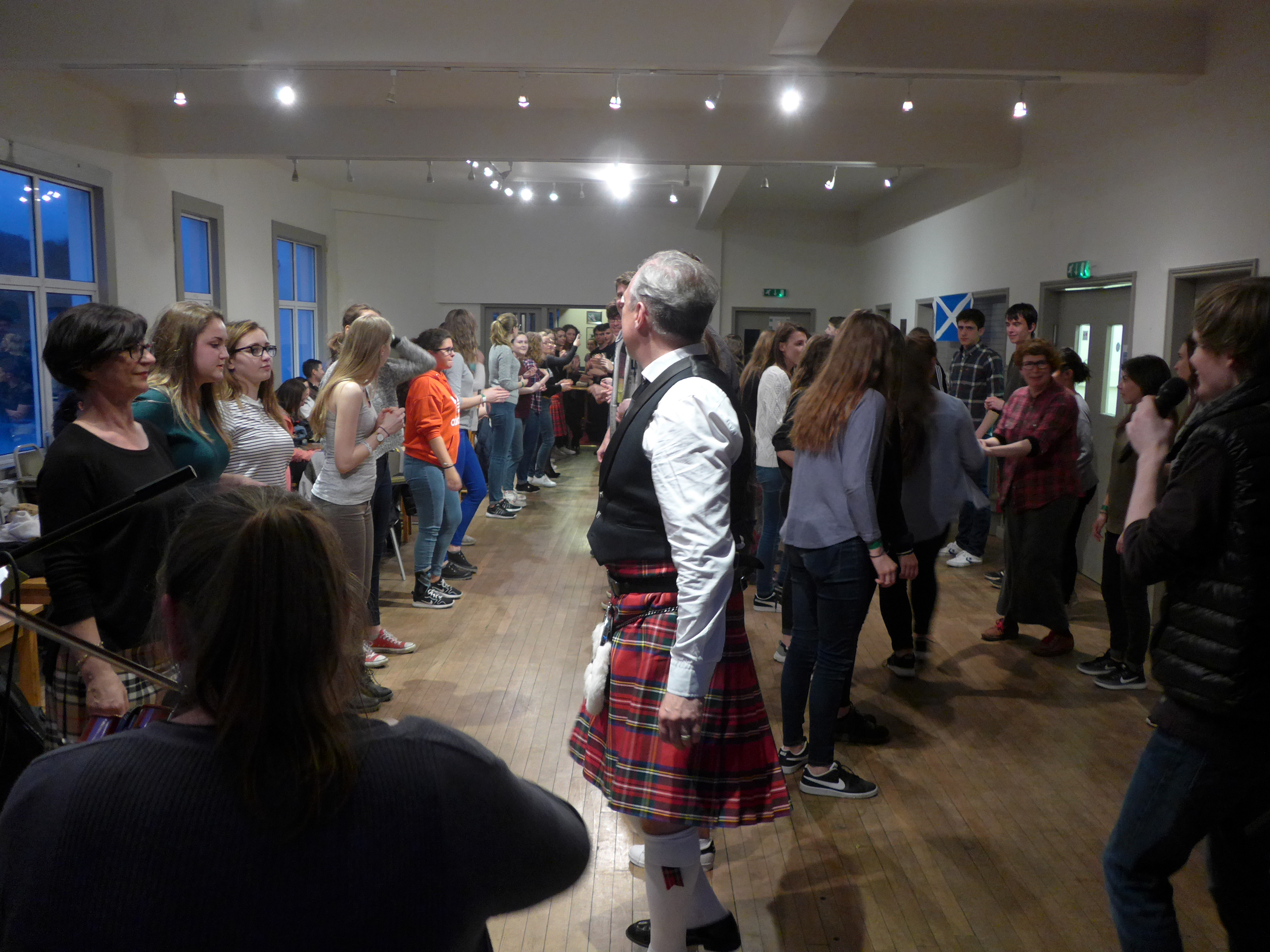 Virginia Reel at French ceilidh